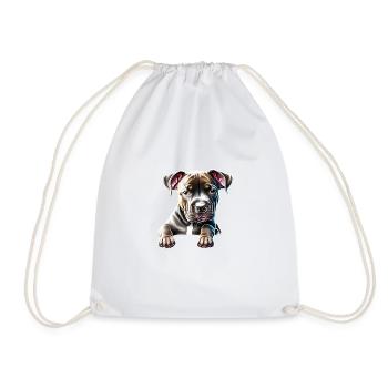 Staffordshire Bull Terrier Chien Propriétaires de chiens Chiens - Sac de sport léger - blanc - Devant
