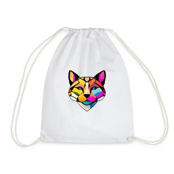 Chat persan, matou ou chat, chat, propriétaire de chat, chat domestique - Sac de sport léger - blanc - Devant