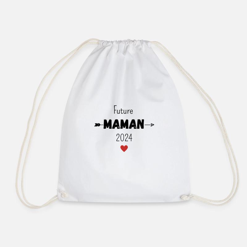 Future maman 2024 - Sac de sport léger - blanc