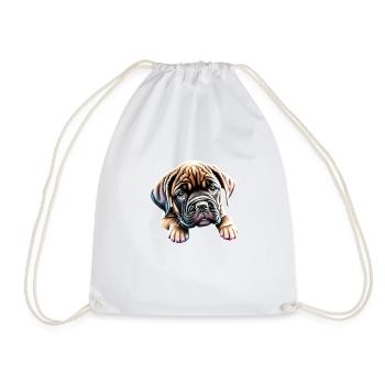 Mastiff Hundehalter Hund Hunde Bulldogge - Turnbeutel - Weiß - Vorne