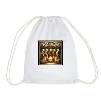Joyeux Noël - Sac de sport léger - blanc - Devant