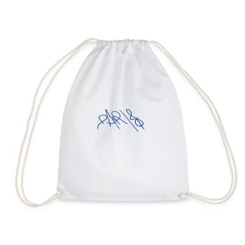 Paris Street Art Souvenir - Drawstring Bag - white - Front