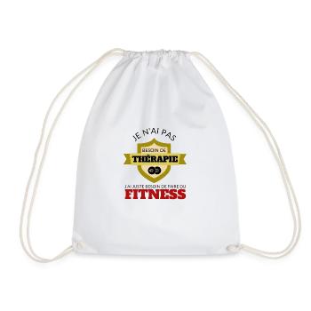 Fitness - Sac de sport léger - blanc - Devant