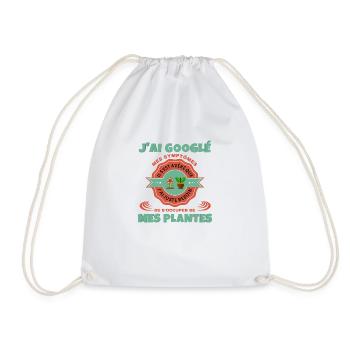 Plante - Sac de sport léger - blanc - Devant