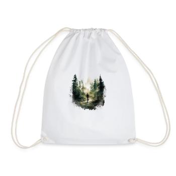 La puissance de pédalage à l’état pur : votre chemise de vélo élégante - Sac de sport léger - blanc - Devant