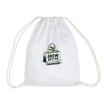 Cultivez un avenir meilleur - Sac de sport léger - blanc - Devant