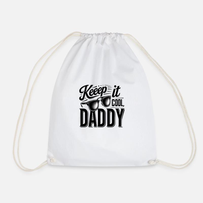 Garde ton sang-froid, papa - Sac de sport léger - blanc