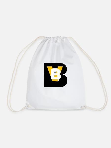 B D - Turnbeutel - Weiß