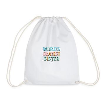 Reconnaissance médiocre de la fratrie 2 - Sac de sport léger - blanc - Devant