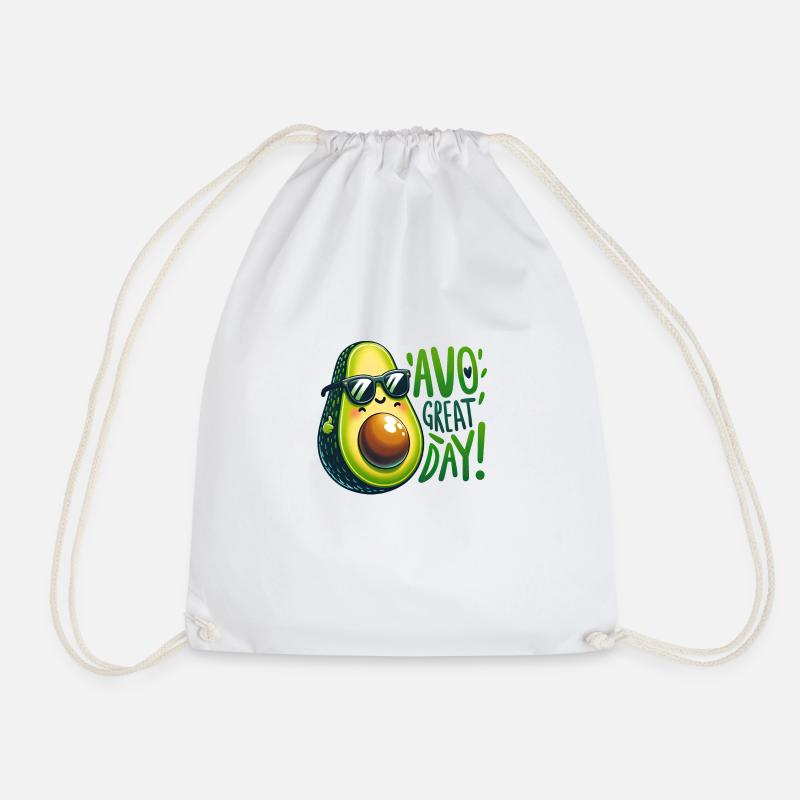 Avo' Great Day! - Turnbeutel - Weiß