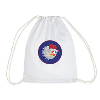 Moroccan Space Agency - Drawstring Bag - white - Front