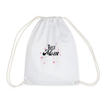 Beste Mama - Turnbeutel - Weiß - Vorne