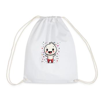 Joie de carnaval avec des confettis - Sac de sport léger - blanc - Devant