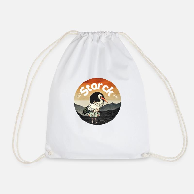 Storck - Drawstring Bag - white