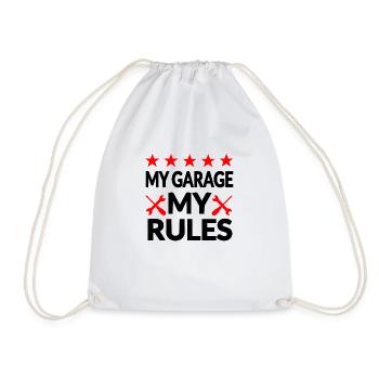 Garage - Sac de sport léger - blanc - Devant