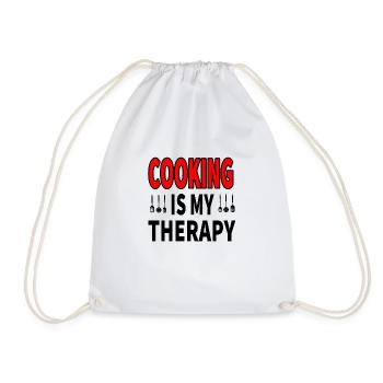 Cook - Drawstring Bag - white - Front