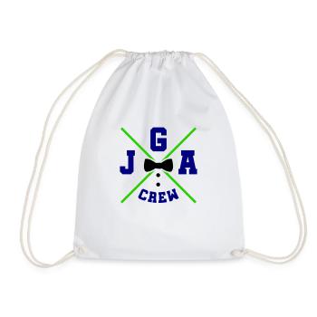 jga crew - Turnbeutel - Weiß - Vorne