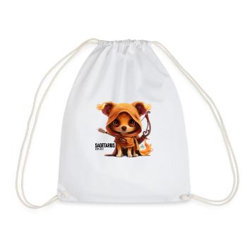 Chiot Sagittaire - Sac de sport léger - blanc - Devant