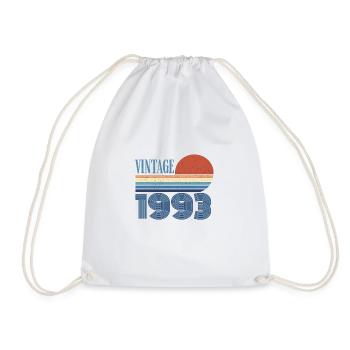 vintage 1993 - Sac de sport léger - blanc - Devant