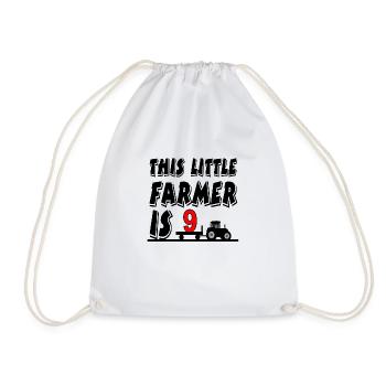 Farmer - Drawstring Bag - white - Front