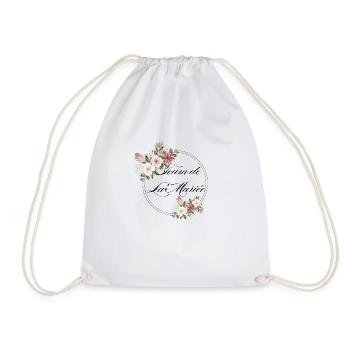 Team de La mariée floral-idée cadeau Evjf - Sac de sport léger - blanc - Devant