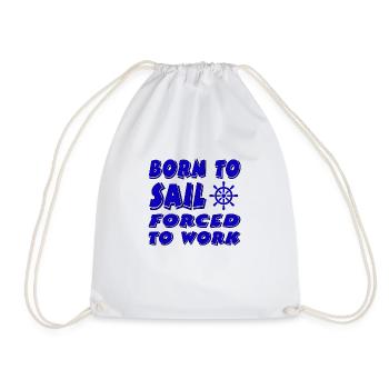 Sail - Drawstring Bag - white - Front