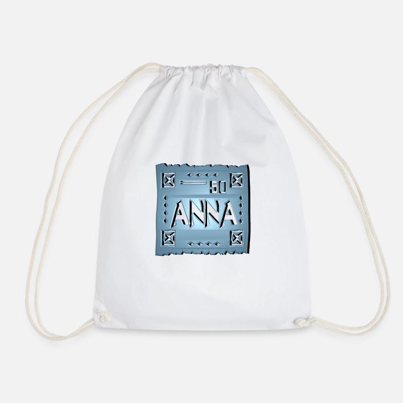 anna2 - Turnbeutel - Weiß