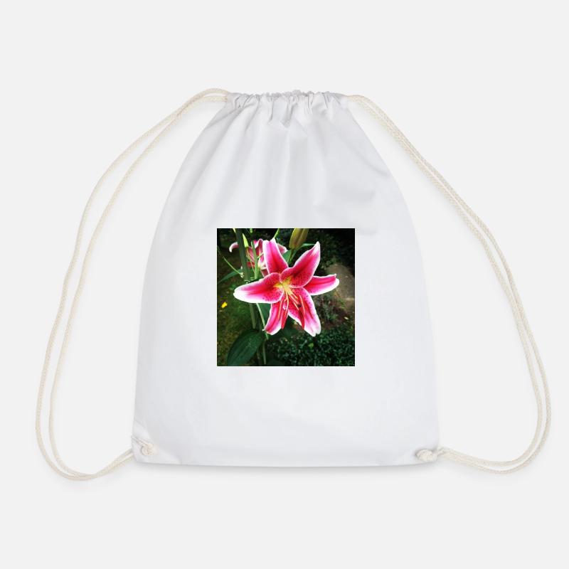 Flowerpower - Turnbeutel - Weiß