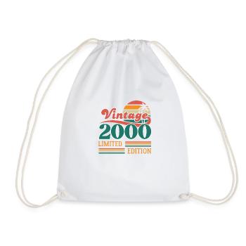 Vintage 2000 édition limitée - Sac de sport léger - blanc - Devant
