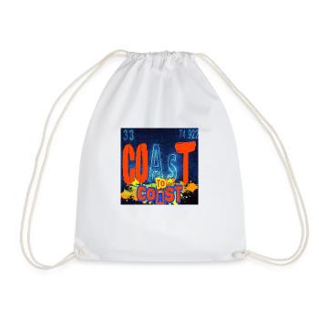 COAST TO COAST - Sac de sport léger - blanc - Devant