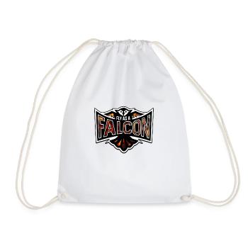 Fly As A Falcon - Phoenix - Drawstring Bag - white - Front