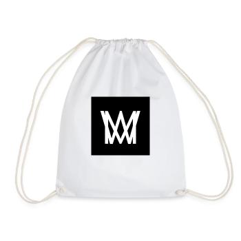 Mon logo - Sac de sport léger - blanc - Devant