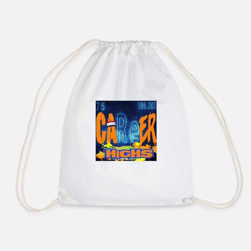 CAREER HIGHS CHEMISTRY - Drawstring Bag - white