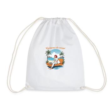 Voyageuse du Canapé - Sac de sport léger - blanc - Devant
