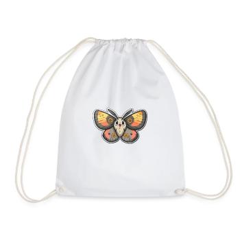 Magical Kawaii Moth For You - Drawstring Bag - white - Front
