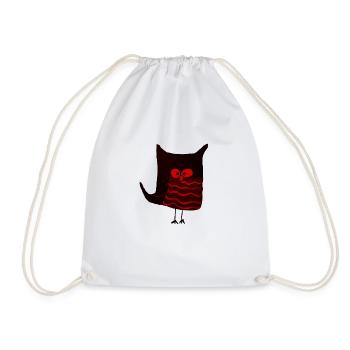 Eulalia Noir Rouge - Sac de sport léger - blanc - Devant