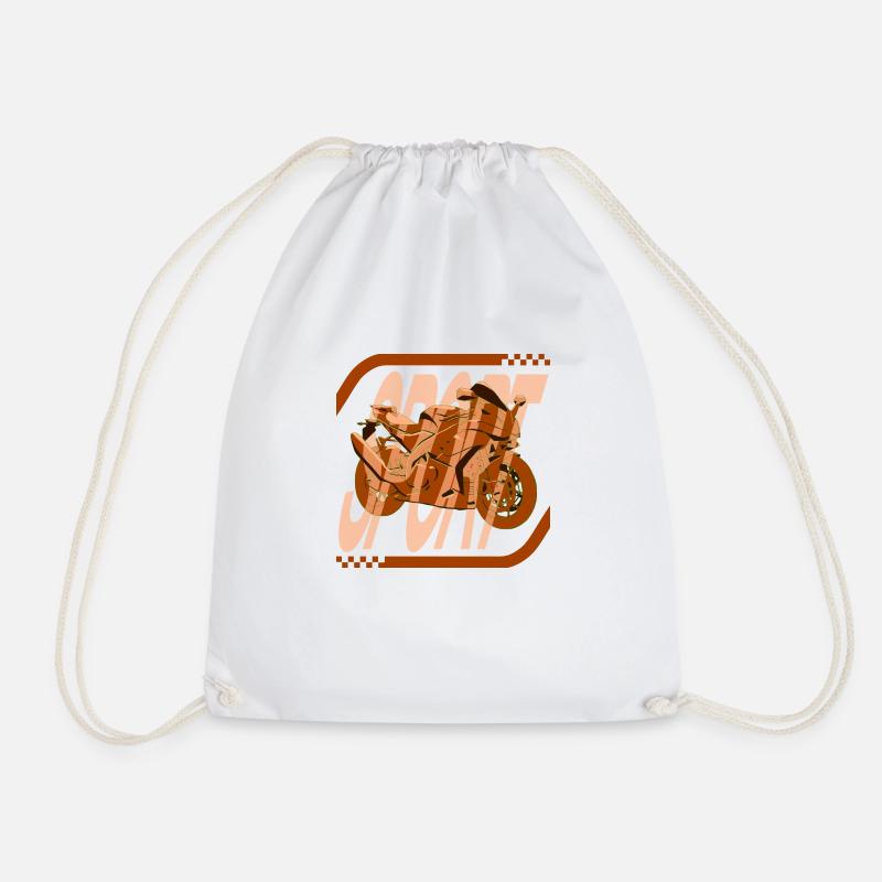 Reserve Sport - Drawstring Bag - white