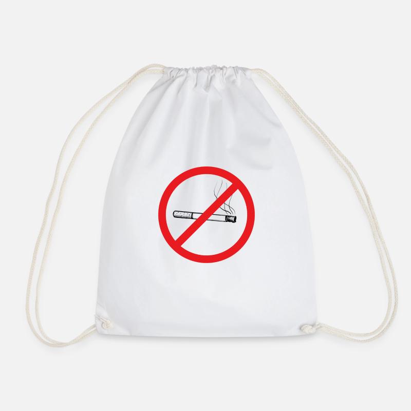 Défense de fumer! - Sac de sport léger - blanc