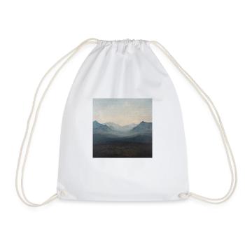 Poster Canvas Mountain 19 - Turnbeutel - Weiß - Vorne