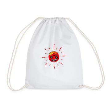 La température est au maximum c'est la canicule - Sac de sport léger - blanc - Devant