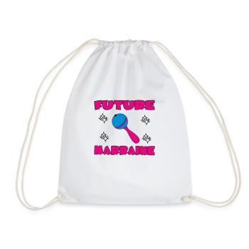 FUTURE MARRAINE - Sac de sport léger - blanc - Devant