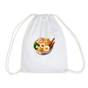Ramen Bol - Saveur Japonaise - Sac de sport léger - blanc - Devant