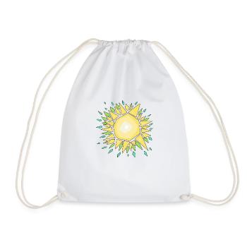 Soleil d'été - Sac de sport léger - blanc - Devant