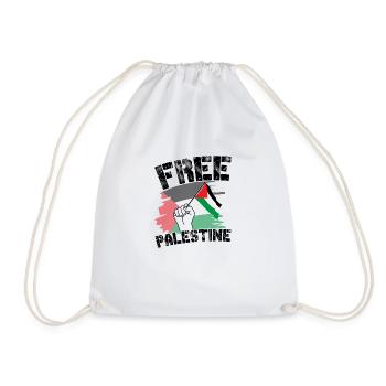 palestine - Sac de sport léger - blanc - Devant