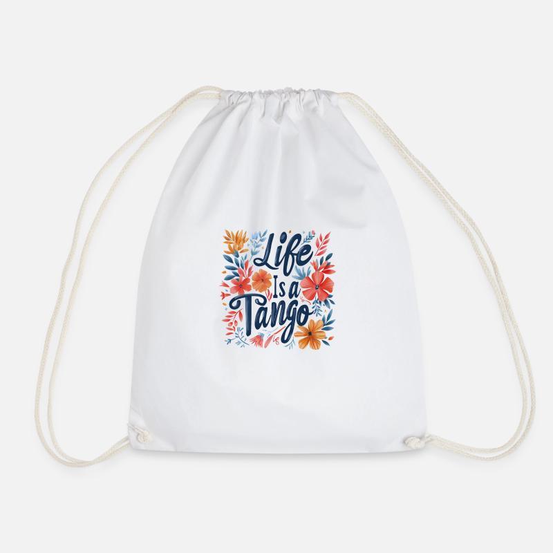 La vie est un tango - Sac de sport léger - blanc
