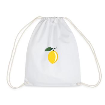 lemon - Turnbeutel - Weiß - Vorne