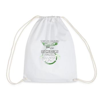 Les Meilleurs Deviennent Gamer - Sac de sport léger - blanc - Devant