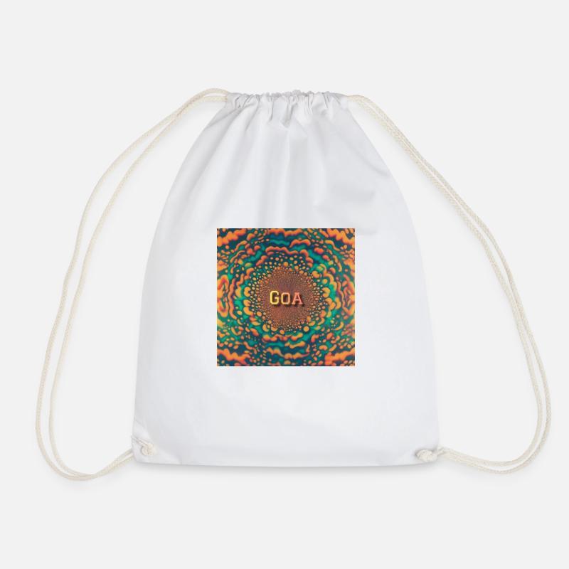 GOA - Drawstring Bag - white