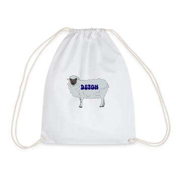 Dike - Drawstring Bag - white - Front