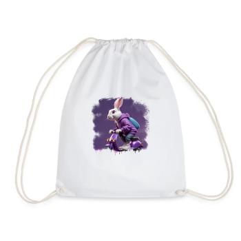 Bunny Bunny - Drawstring Bag - white - Front